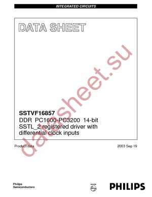 SSTVF16857DGV,112 datasheet  